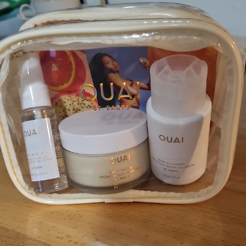 OUAI St. Barts Hair & Body Essentials Set
